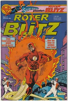 ✪ ROTER BLITZ #13/1982 + Sammel-Ecke, Ehapa Verlag/DC Comics COMICHEFT Z1/1- - Bild 1 von 4