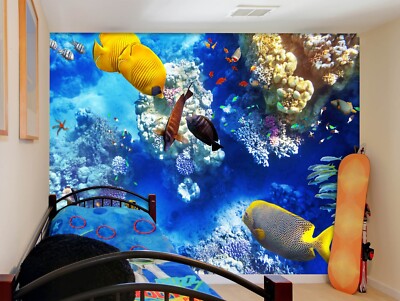 3D Special Fish G3331 Wallpaper Wall Murals Removable Self-adhesive Erin