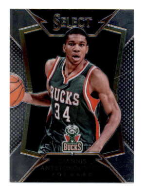 GIANNIS ANTETOKOUNMPO 2014/15 PANINI SELECT #75 EARLY CAREER YEARS