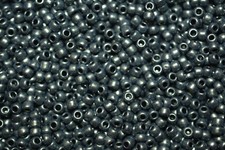 Toho Seed Beads 8/0 - Hybrid Metallic Suede Light Green
