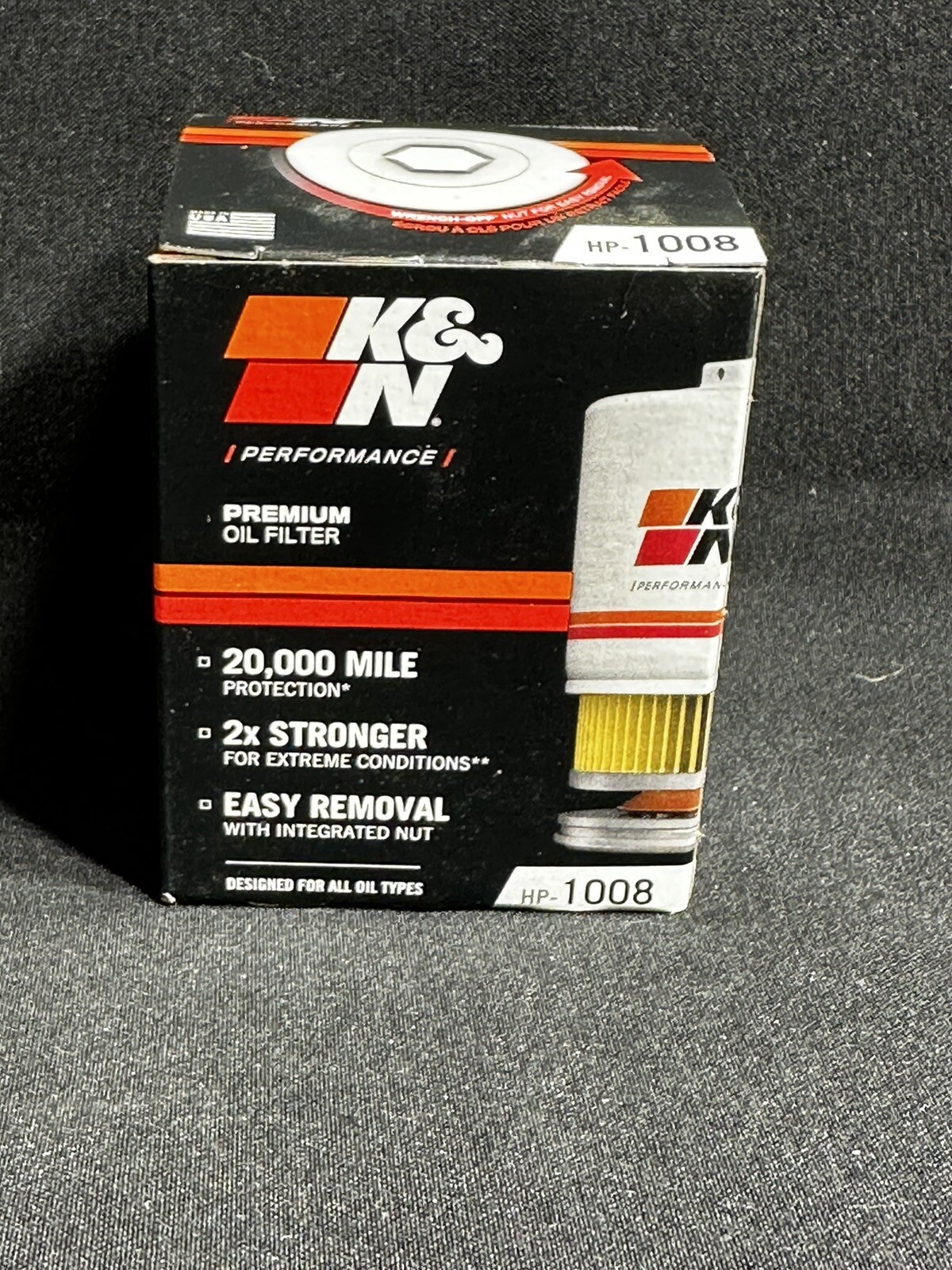 K&N Performance Premium Oil Filter HP1008 eBay