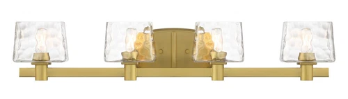 Minka Lavery Drysdale 4 Light Bathroom Vanity, Soft Brass - Picture 2 of 5