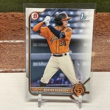 2022 Bowman Adrian Sugastey #BP-19 1st Bowman San Francisco Giants