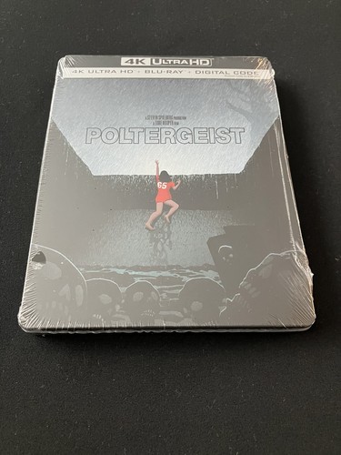 PoLTerGeisT: 4K+blu-ray+d/c Limited EditioN sTeeLBooK “OOP/VHTF” 📺BRaND NeW📺 - Picture 3 of 11