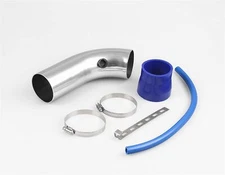 3 In Cold Air Intake System Filter Car Truck Turbo Piping Kit Universal Aluminum