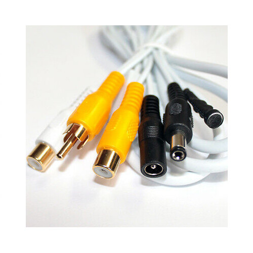 BNC +Power Mini Microphone with Amplifier All CCTV Security Camera System 09nk