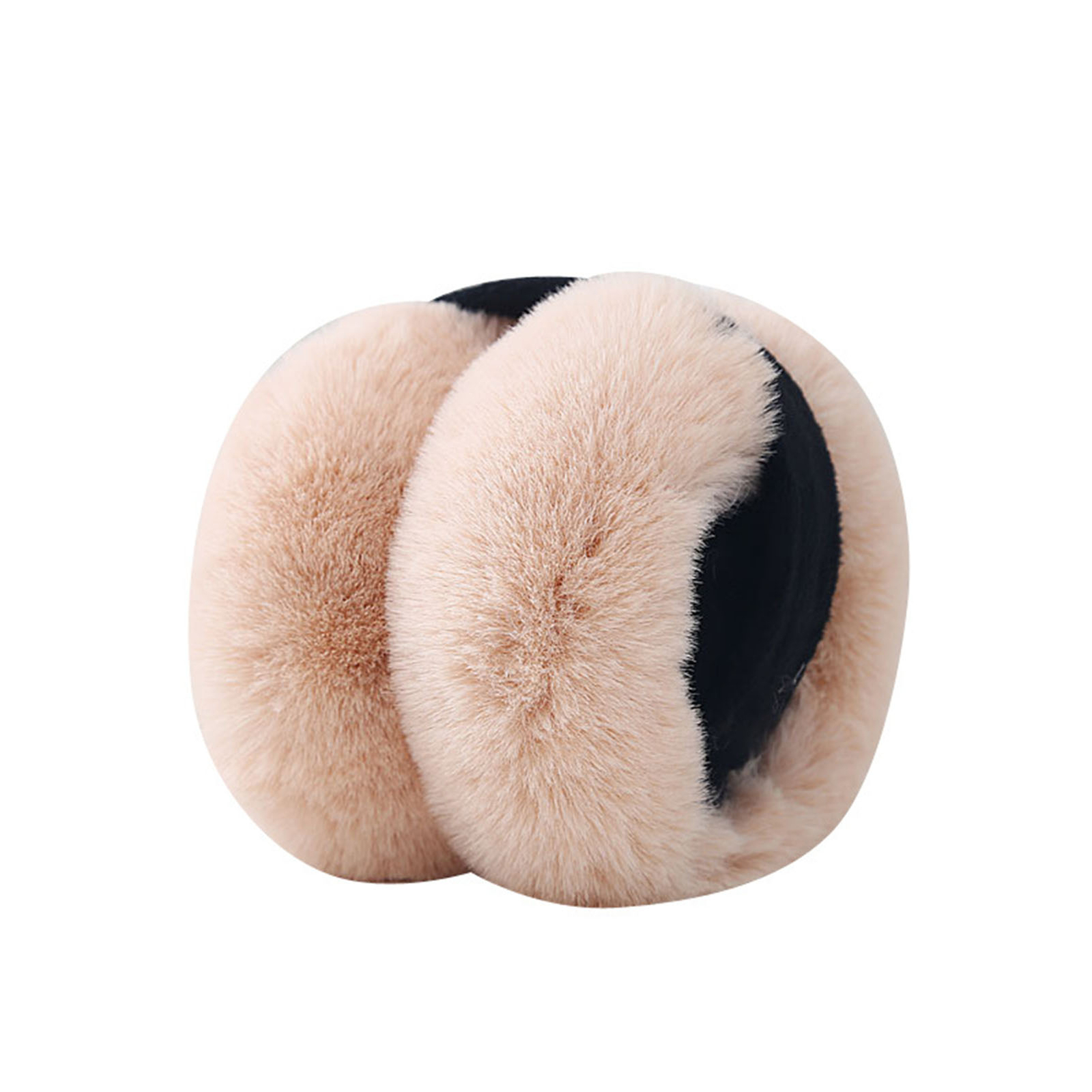 Ear Warmers Foldable Windproof Unisex Thickened Plush Ear Muffs Cozy