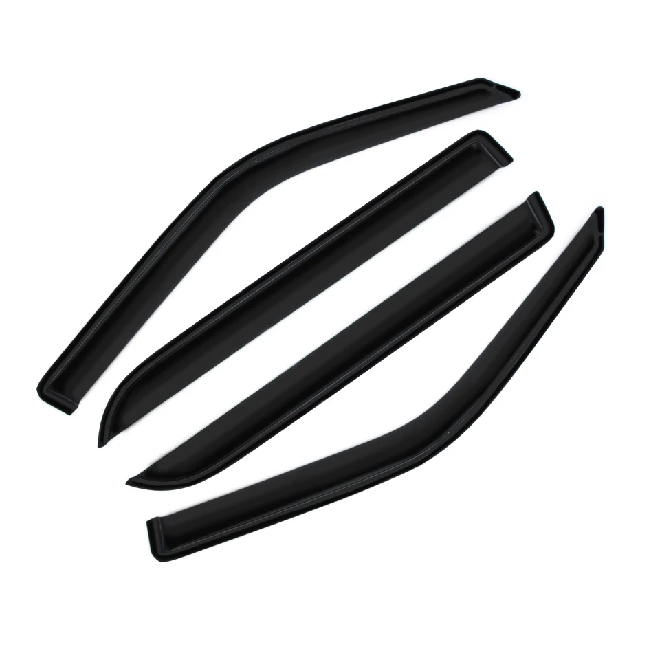 For 97-17 Expedition/Navigator 4pcs Smoke Sun/Rain Guard Vent Shade Window Visor - Изображение 2 из 4