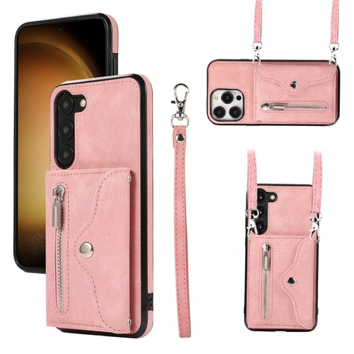 For Samsung Galaxy S25 Ultra S24 S23 Plus S22FE A71 A32 Card Holder Leather Case - 第 11/11 張圖片