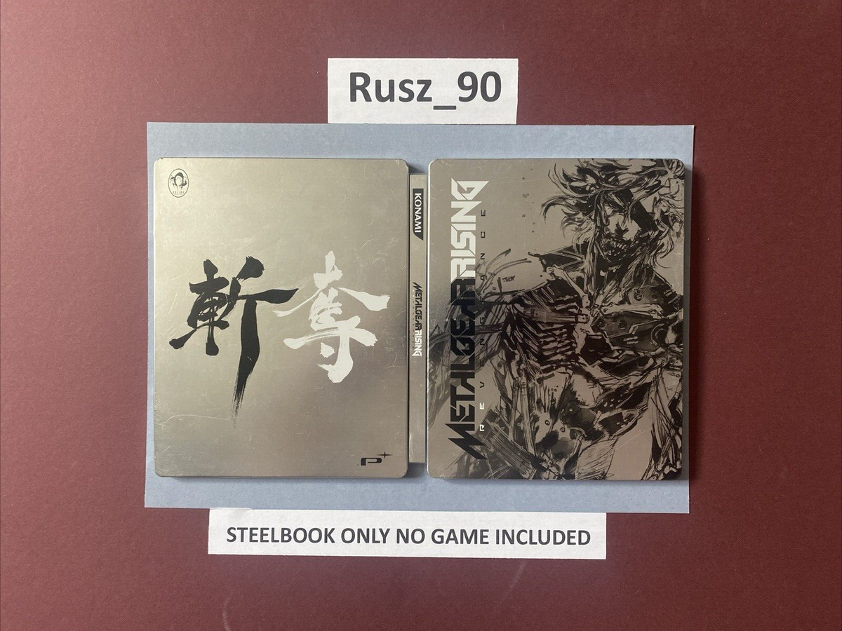 Steelbook Metal Gear Rising: Revengeance PS3 - Édition Limitée - Neuf Sous Blister