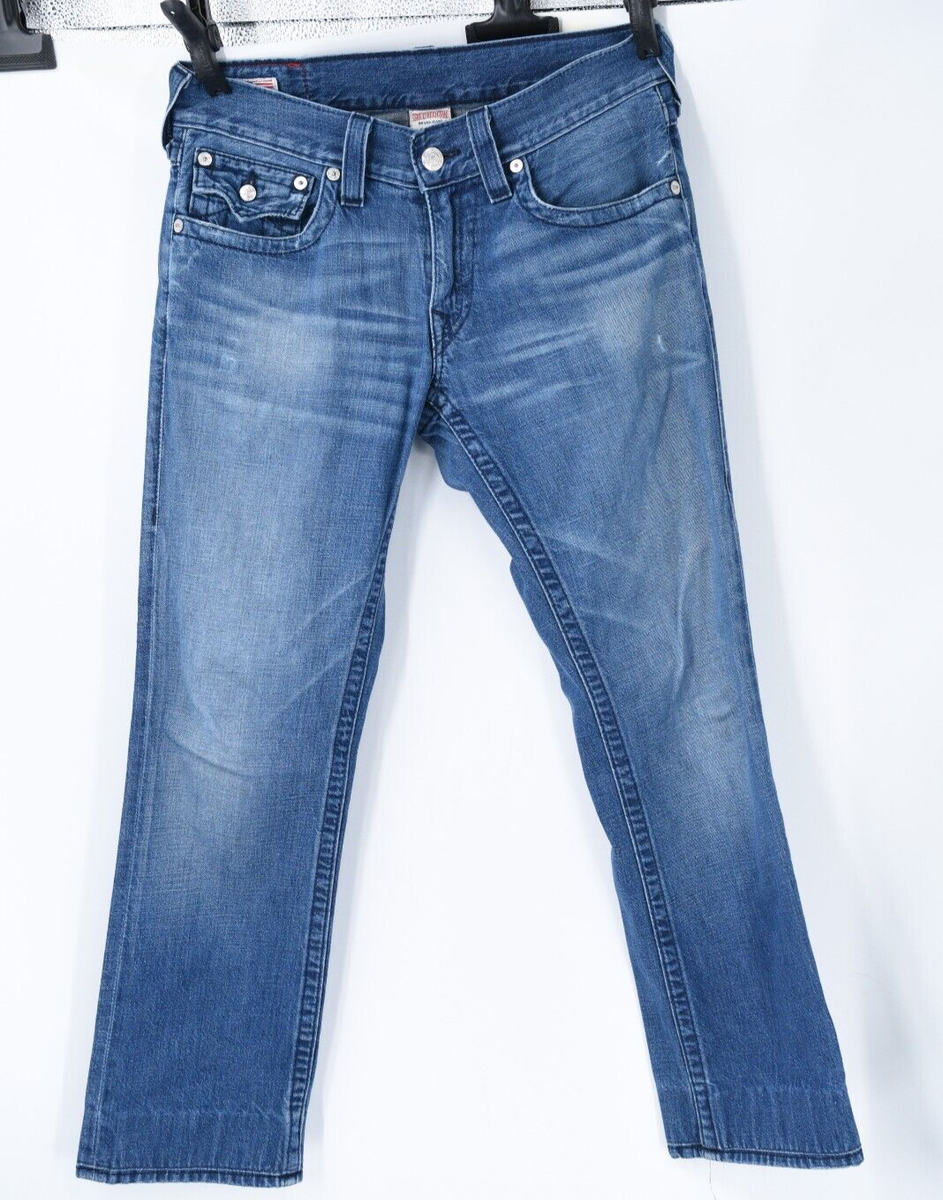 True Religion Ricky Jeans Row 31 Seat 34 Made in USA | eBay