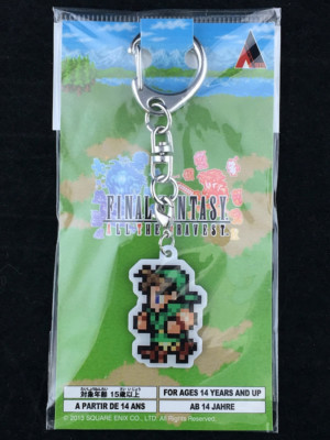 Final Fantasy All The Bravest Thief Metal Key Holder Ring Square Enix New