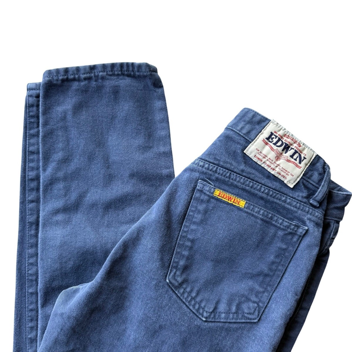 Vintage Edwin London Slim Navy Blue Jeans Made In Japan | eBay