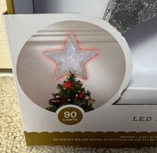 Target Wondershop 13" Led Lit Tree Topper 90 Lights ~ Christmas 2024 ~ NEW