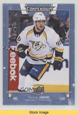 2017-18 Upper Deck Compendium Blue Pontus Aberg #446 READ 7ql