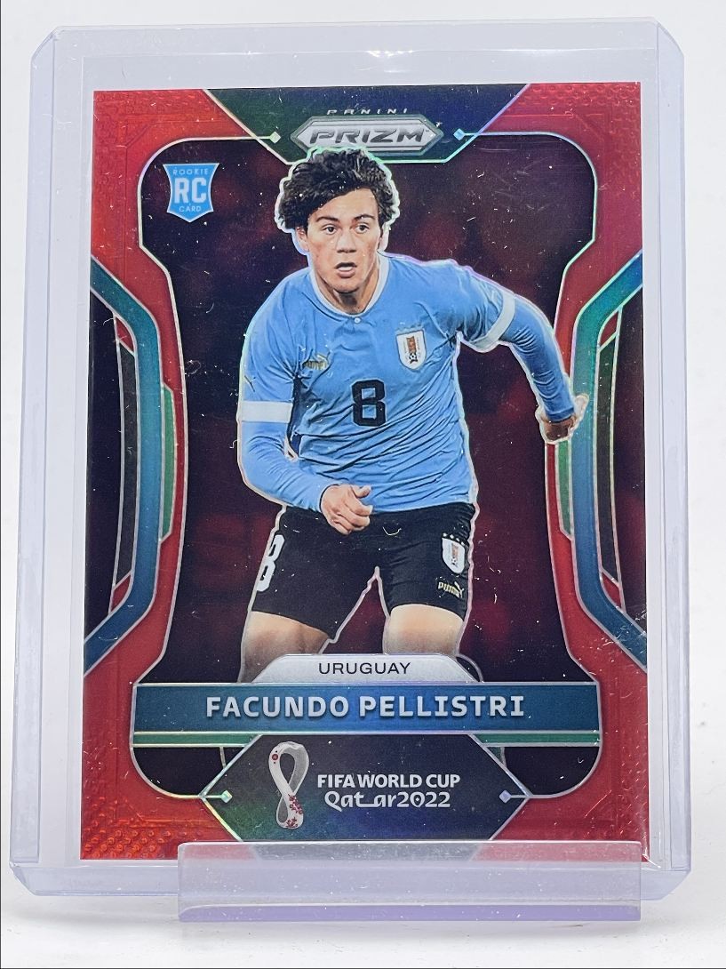 FACUNDO PELLISTRI 2022 PRIZM FIFA WORLD CUP ROOKIE RED RC /399 Q3702