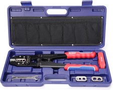 Battery Cable Lug Crimping Tool Set with Cable Lug Crimper