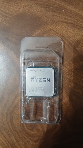 AMD Ryzen 7 2700 CPU w/ Stock LED Cooler