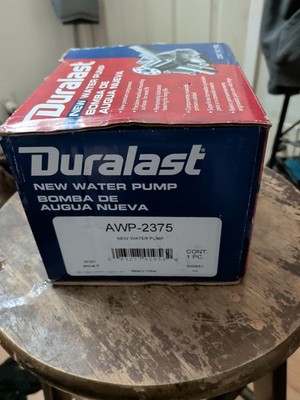 Duralast New Water Pump AWP-2375 Fits Audi And Volkswagen Please Chk Fitment. 