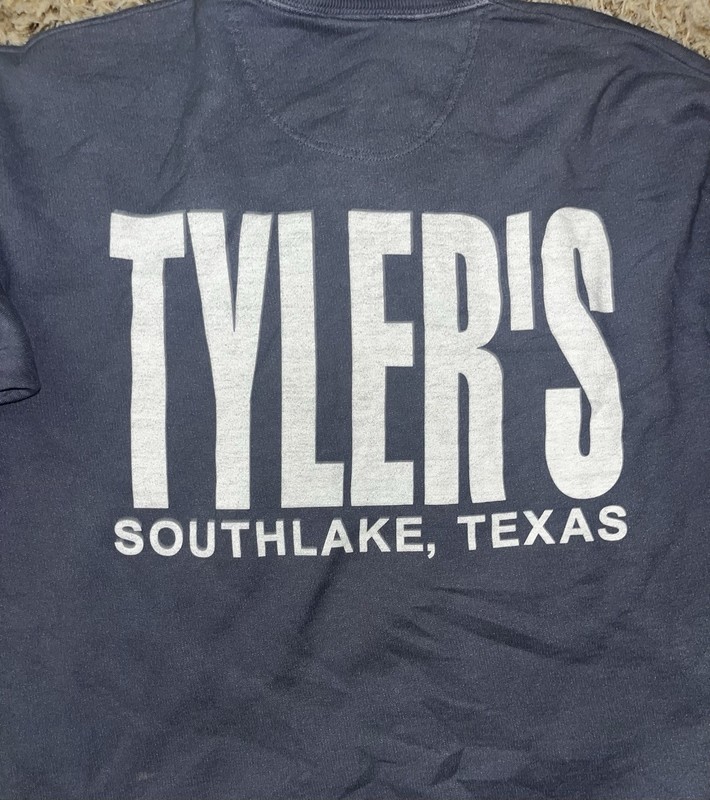 Comfortwash Men's Blue Crewneck Pullover Sweatshirt Tyler's Southlake TX M