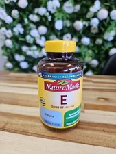 Nature Made Vitamin E Supplement 450mg 120 Softgels Exp. 01/28 