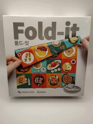 Fold-It by ThinkFun - 2017 Brainteaser Challenge Fabric Game - Brand New Sealed