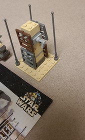 LEGO 7101 Star Wars Episode I Lightsaber Duel Incomplete No Minifigures