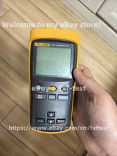 Fluke 51-II Digital Thermometer With temperature test line USED#ic&fxf