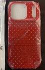 iPhone 17 Pro Red Case White Pokadots Brand New Never Used