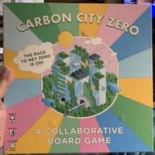Carbon City Zero: A Collaborative Board Game, COMPLETE, Open Box