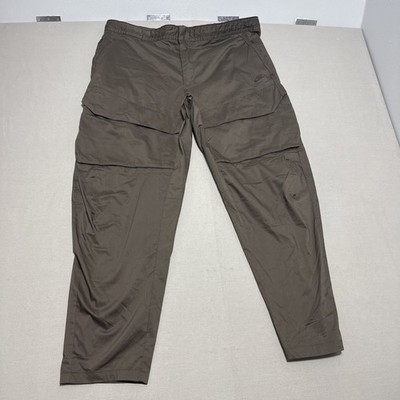 Nike Tech Pack Cargo Trousers Mens W40 Brown DD6570 Bottoms Track