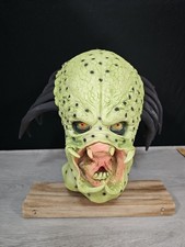 Predator Mask W/ Dreads Hair Cosplay Alien vs. Predator Halloween Costume Latex