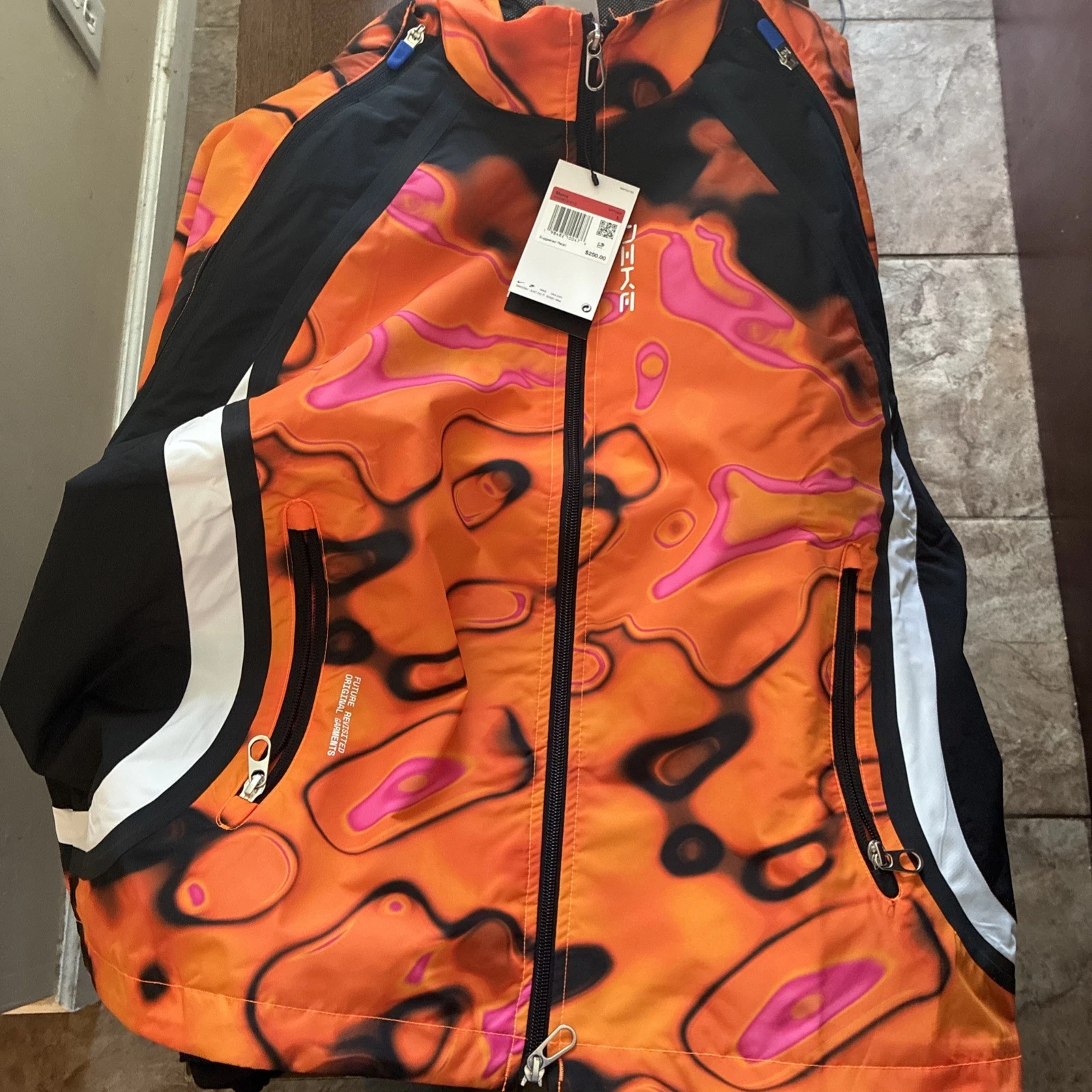 Nike Project F.R.O.G. Storm-Fit Track Jacket Orange Men Size Large
Opens in a new window or tab