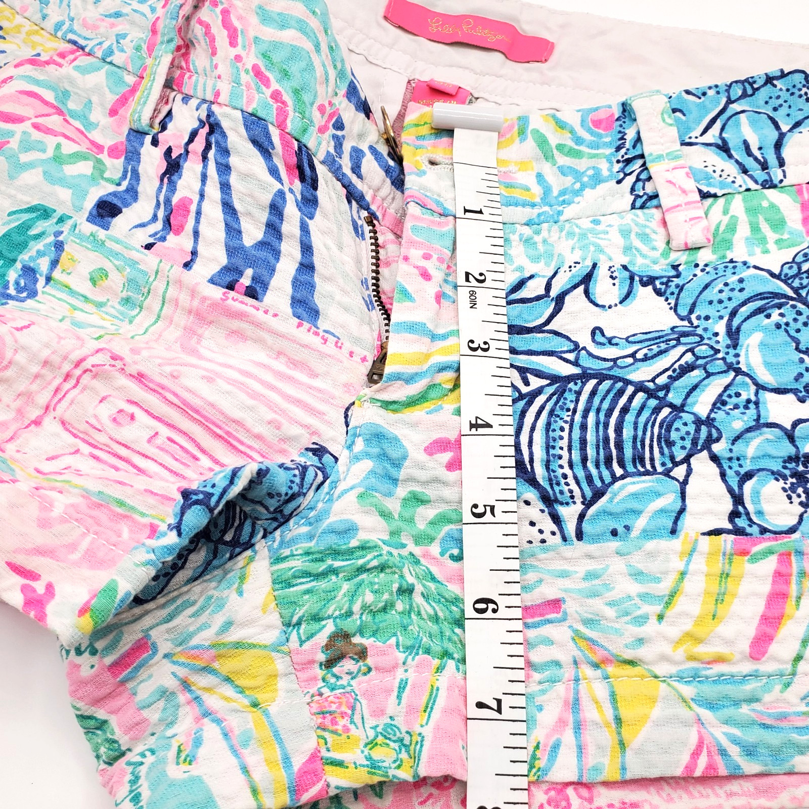 Lilly Pulitzer Patchwork Style Multicolor Floral … - image 13