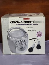 American Girl Chick-A-BoomBoom Dual-Microphone Karaoke Machine- Extremely Rare