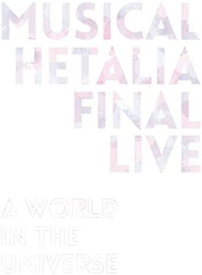 HETALIA-MUSICAL FINAL LIVE A WORLD IN THE UNIVERSE BOX-3 BLU-RAY F/S w/Tracking#