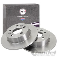 2X A.B.S. Bremsscheiben 265Mm Hinten Passend FüR Renault Avantime Espace