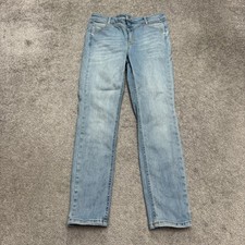 Free People We The Free High Rise Skinny Denim Jeans Womens 29 Blue Light Wash