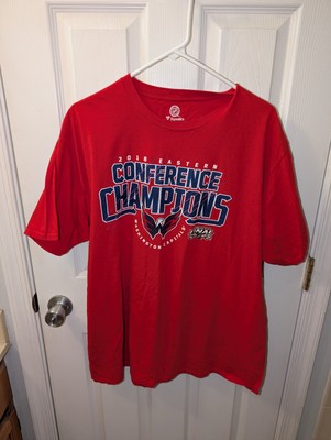 WASHINGTON CAPITALS 2018 EASTERN CONFERENCE CHAMPIONS FANATICS T-SHIRT 2XL