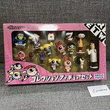 RARE Powerpuff Girls Collection Figure Cartoon Network SEGA TOYS PPG SET from JP
