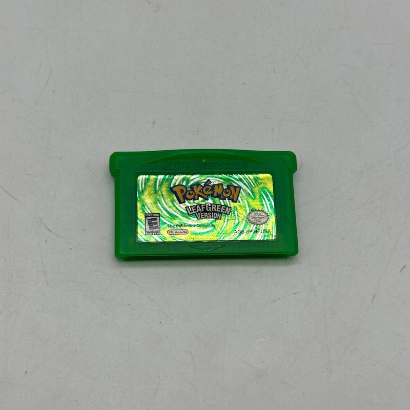 Pokémon LeafGreen Version Nintendo Game Boy Advance GBA - Cartridge Only