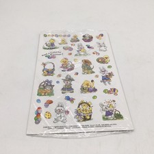 Suzy's Zoo Easter Stickers 3 Sheets 114 Stickers Suzy Spafford Current New Seal