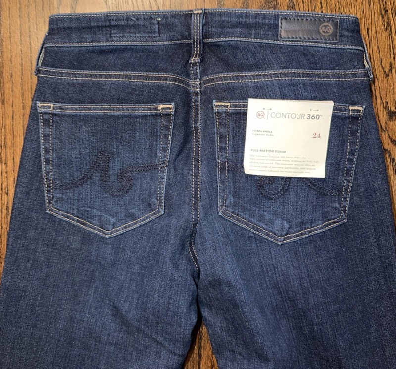 AG Adriano Goldschmied Women's PRIMA Ankle Jean. NWT