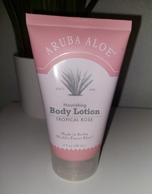 Aruba Aloe Nourishing Body Lotion Tropical Rose 4 oz SEALED Rare Discontinued 