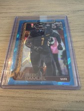 Deebo Samuel 2025 Topps Chrome Red White Blue Parallel #294 Commanders