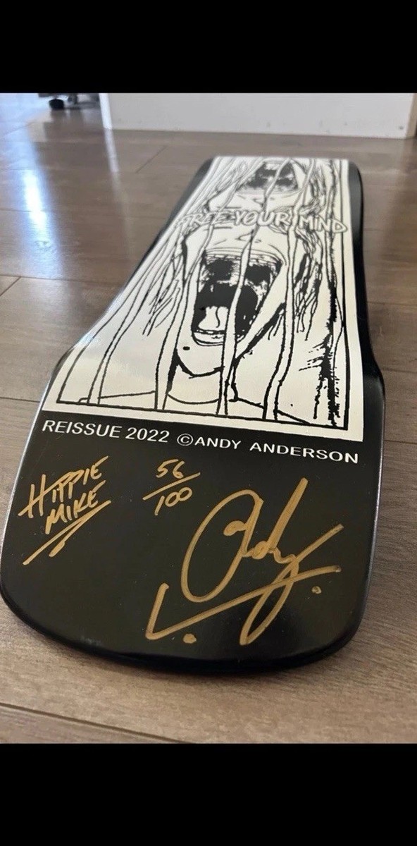 Protest Free Your Mind Reissue 2022 Andy Anderson Signed Art