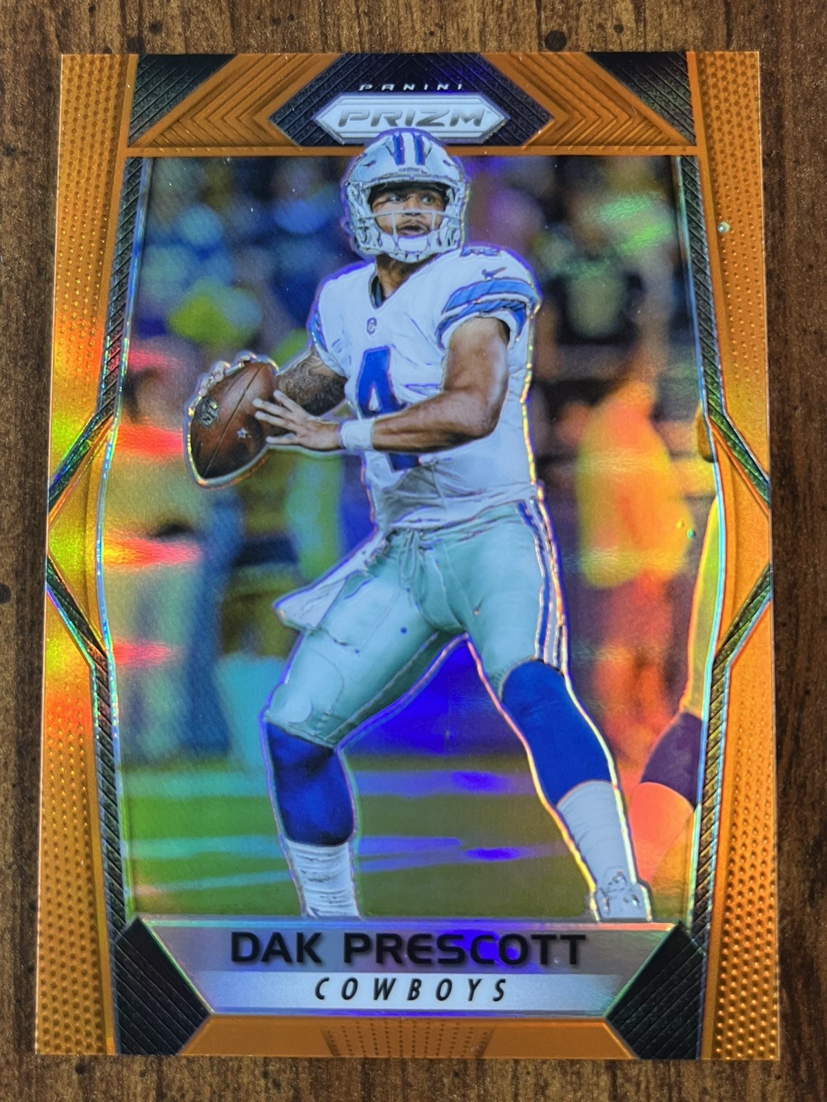 Dak Prescott • 2017 Panini Prizm Orange /275 #67 • Cowboys 🏈