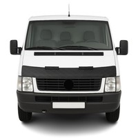 Haubenbra Steinschlagschutz Bonnet Bra FüR VW Volt / LT 1998-2006 Schwarz Halb
