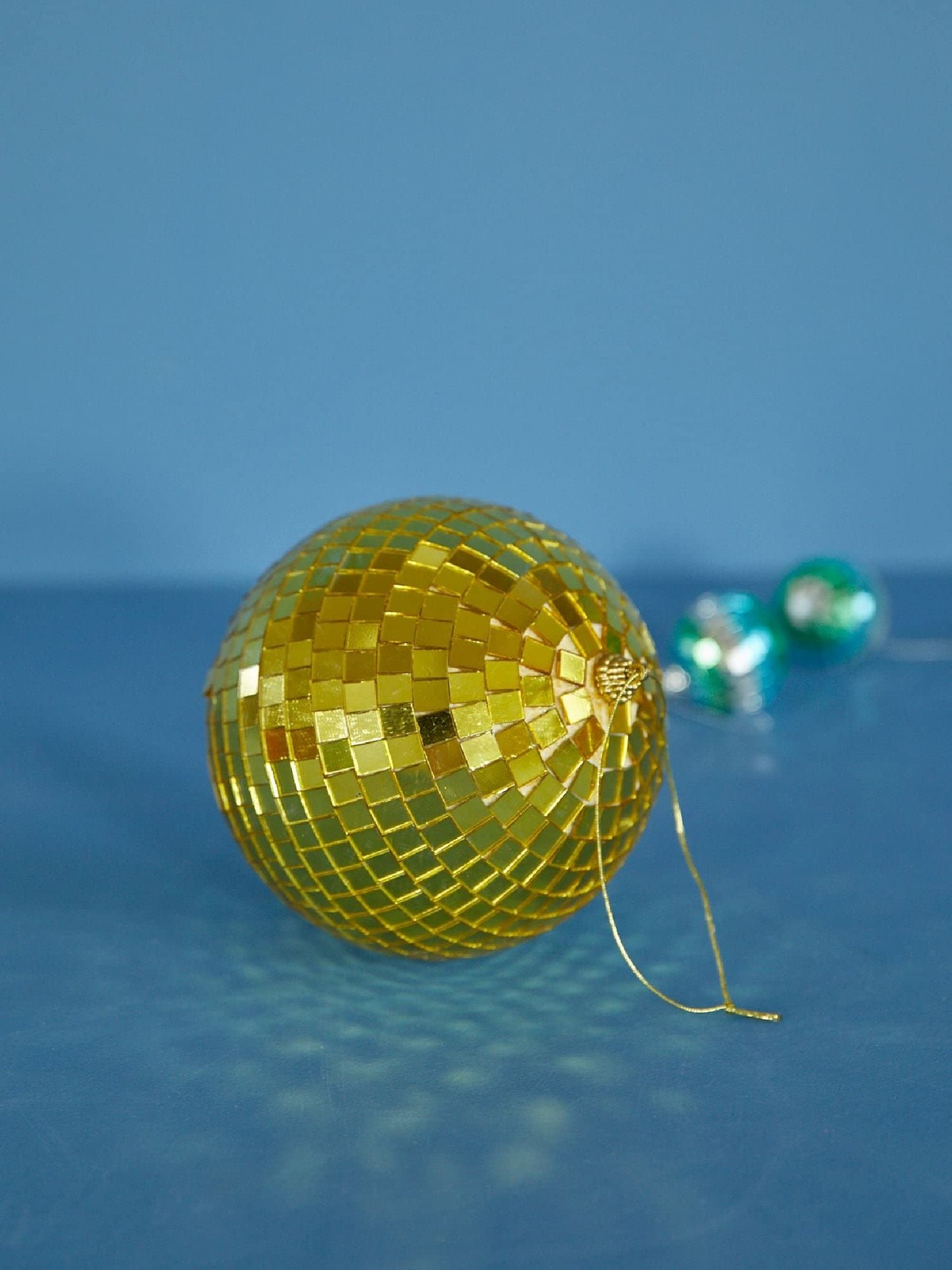 Rice - Gold Disco Ball - 15 Cm NUOVO