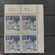 Berlin MiNr. 277 Viererblock  Eckrand / Ecke 2 postfrisch